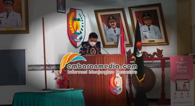 Asep Perwakilan Pimpinan PT. Aksaramaya, (Foto: EM/AZT).