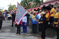 Ratusan Peserta Ikut Jalan Santai Berhadiah Polres Fakfak Dalam Rangka Sambut HUT Bhayangkara Ke-76, (Foto: EM/AZT)