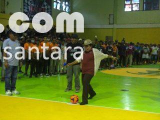 Wakil Bupati Yohana Hindom Resmi Buka Turnamen Futsal Warning Championship 2022