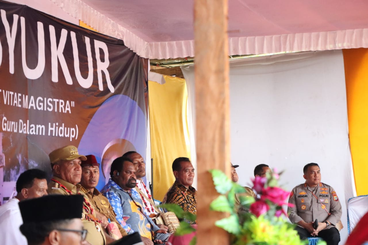Kerahkan Puluhan Personel, Polres Fakfak Amankan Rangkaian Peringatan 129 Tahun Misi Katholik di Tanah Papua
