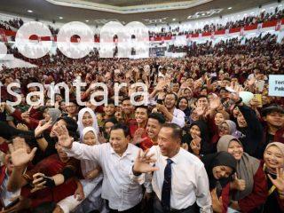 Menhan Prabowo Beri Kuliah Umum dan Tandatangani MoU Dengan Universitas Muhammadiyah Malang
