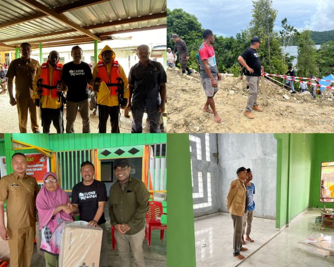 
					Kembali Kunker di Dua Distrik, Bupati Untung Tamsil Serahkan Sejumlah Bantuan dan Tinjau Pembangunan Puskesmas, (Foto: EM/AZT).
