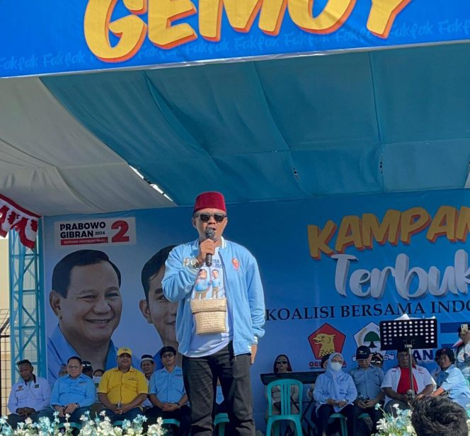 
					Untung Tamsil Optimis Prabowo-Gibran Menang di Fakfak