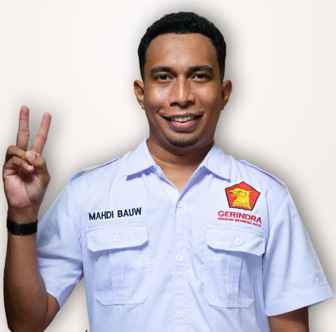 
					Mahdi Mahsyar Bauw Caleg Termuda Yang Berhasil Lolos ke DPRD Fakfak.