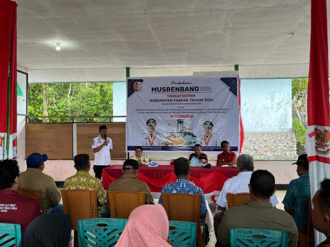 
					Bupati Fakfak Buka Musrenbang Tingkat Distrik Tahun 2024 di Kampung Arguni-Taver, Ini Harapannya