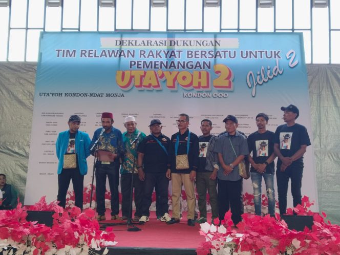 Membludak, Relawan Rakyat Bersatu Deklarasi Dukungan Menangkan UTA'YOH2 di Pilkada Fakfak 2024, (Foto: EM/Ismail Weripang).