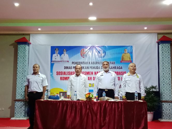 
					Pemkab Fakfak Sosialisasi ANBK SD ke Para Guru di 17 Distrik