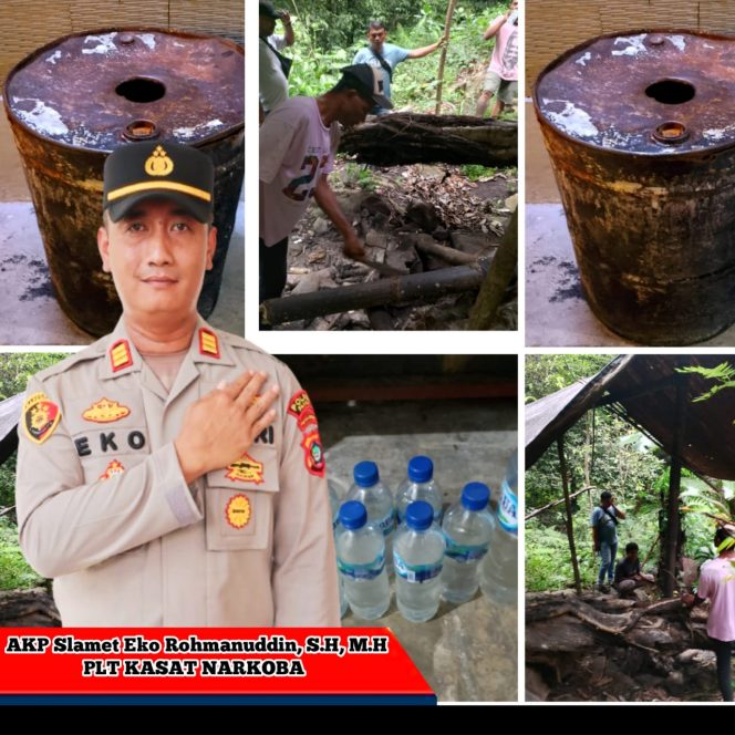 Polisi Berhasil Tangkap Produksi Miras Lokal di Fakfak Papua Barat