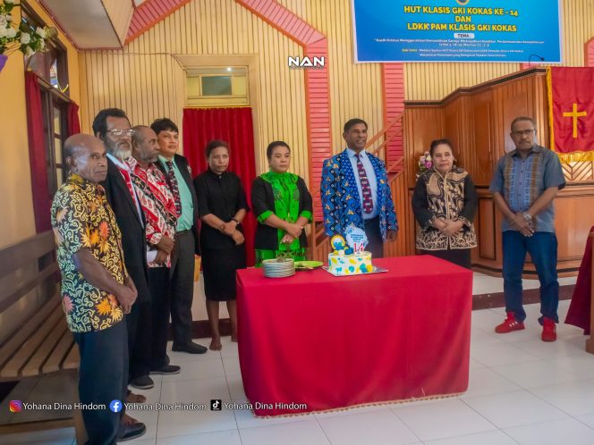 Wakil Bupati Fakfak Hadiri HUT GKI Klasis Kokas ke- 14 Tahun, Ini Yang Diharapkan