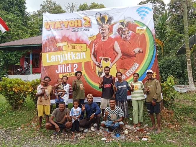 Masyarakat dan Pemuda Kampung Werabuan Nilai UTAYOH Jilid Dua Masih Layak Lanjutkan Kepemimpinan di Fakfak