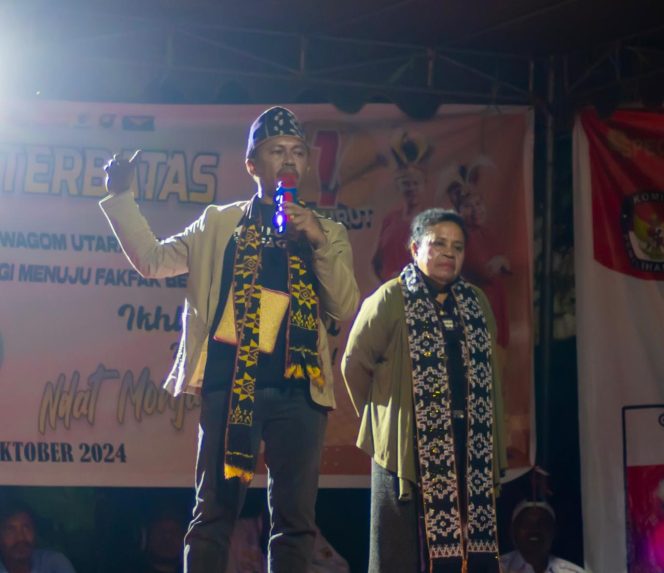 
					Untung Tamsil dan Yohana Dina Hindom, (Dok. Mbima Wri Production/Nan Yohana Dina Hindom)