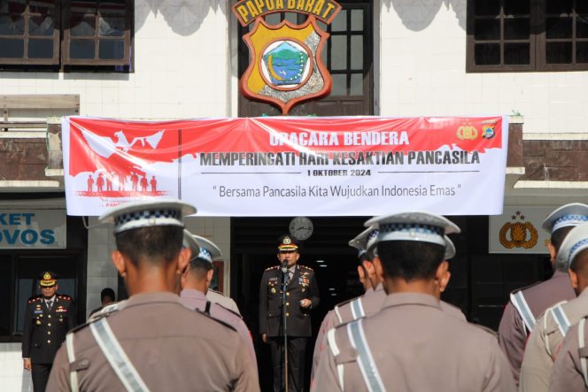 
					Kapolres AKBP Hendriyana Pimpin Upacara Hari Kesaktian Pancasila Tahun 2024