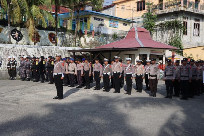 
					Polres Fakfak Gelar Pasukan Operasi Lilin Mansinam 2024 Jelang Natal dan Tahun Baru