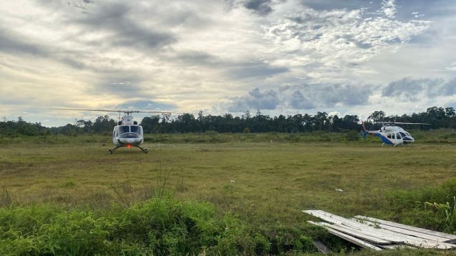 
					Polisi Kerahkan Helikopter Dalam Pencarian Iptu Tomi S Marbun, (Foto: EM/Humas Polres Fakfak).