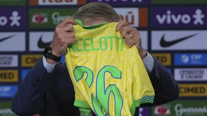 
					Resmi Latih Brasil, Carlo Ancelotti Bidik Juara Piala Dunia 2026