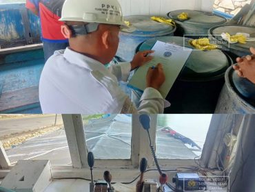 KSOP Fakfak Awasi Perpanjangan Sertifikat Keselamatan Kapal KM Usaha Baru, (Foto: EM/Djpl KSOP Fakfak).