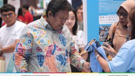 Aksi Sekda Fakfak di HLH 2025: Dari Jakarta Menuju Fakfak yang Lebih Hijau, (Foto: EM/Istimewa).