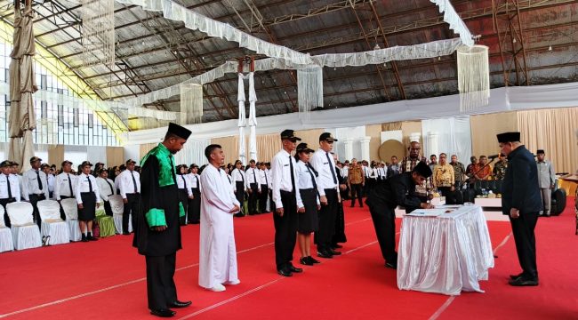 Resmi Jadi ASN, Bupati Fakfak Ingatkan 794 CPNS dan PPPK Jaga Integritas, (Foto: EM/AZT).