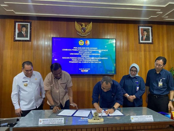 
					Pemkab Fakfak Gandeng Unmer Malang, Susun RPJMD Berbasis Akademik, (Foto: EM/Istimewa).