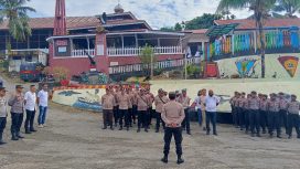 Demo Ojek Mandiri di Fakfak, Polisi Kerahkan 97 Personel, (Foto: EM/Humas Polres Fakfak).