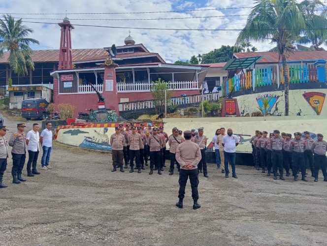 
					Demo Ojek Mandiri di Fakfak, Polisi Kerahkan 97 Personel, (Foto: EM/Humas Polres Fakfak).