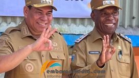 Pasar Rakyat Thumburuni Siap Beroperasi, Bupati Fakfak Resmi Teken Perbup, (Foto: EM/AZT).