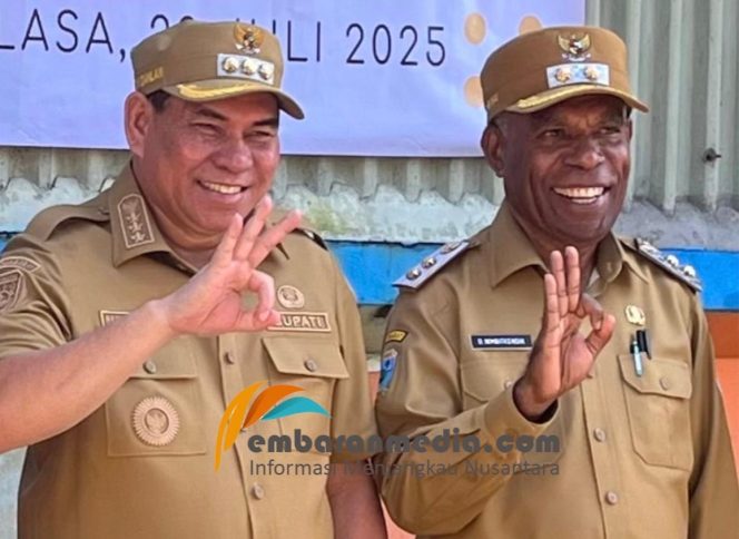 
					Pasar Rakyat Thumburuni Siap Beroperasi, Bupati Fakfak Resmi Teken Perbup, (Foto: EM/AZT).