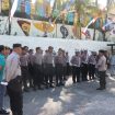 45 Personel Polres Fakfak Dikerahkan Jaga Ketertiban Relokasi Pedagang ke Pasar Thumburuni, (Foto: EM/Humas Polres Fakfak).