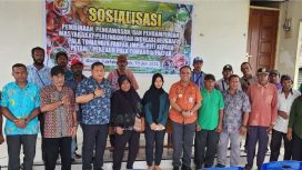 MPIG-PTF Gencarkan Sosialisasi, Petani Pala Fakfak Dibekali Pengawasan dan Pendampingan, (Foto: EM/AZT).