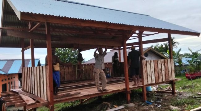 Menanam Nilai Agama Sejak Dini, Kampung Porum Fakfak Hadirkan TPQ, (Foto: EM/Ramli Rumbati).
