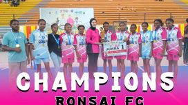 Ronsai FC Tampil Perkasa, Sapu Bersih Gelar di Bhayangkari Cup 2025, (Foto: EM/Mulyadi Letsoin).