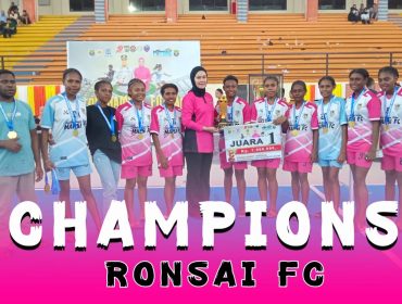 Ronsai FC Tampil Perkasa, Sapu Bersih Gelar di Bhayangkari Cup 2025, (Foto: EM/Mulyadi Letsoin).