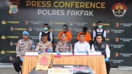 Polres Fakfak Bongkar Dua Kasus Narkoba Sekaligus, Dua Pemuda Diciduk di Pelabuhan!, (Foto: EM/AZT).