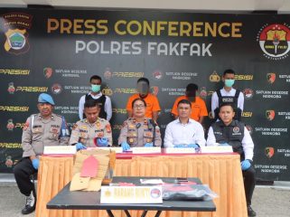 Polres Fakfak Bongkar Dua Kasus Narkoba Sekaligus, Dua Pemuda Diciduk di Pelabuhan!, (Foto: EM/AZT).