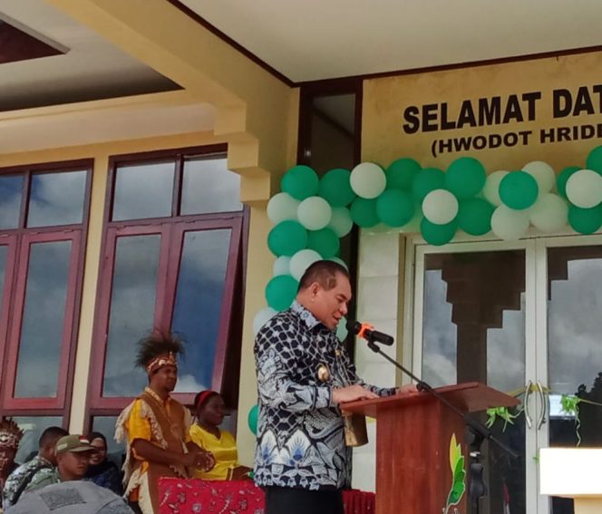 
					Bupati Fakfak Tegaskan Komitmen Kuat Dorong Pembangunan Berkelanjutan dan Ekonomi Hijau, (Foto: EM/Alfan Rahakbauw).