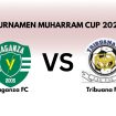 Vaganza FC vs Tribuana FC: Duel Panas Berebut Tiket Semifinal Muharam Cup 1446 H, (Foto: EM/Ramli Rumbati).