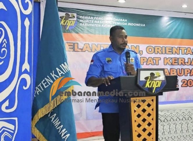 
					Jelang RAPIMDA, Yonas Way Minta OKP di Kaimana Tertib Administrasi, (Foto: EM/Mulyadi Letsoin).