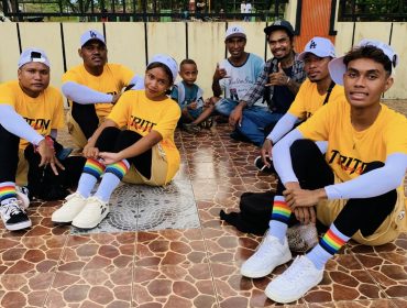 Bermodal Semangat, Triton Dance Crew Kaimana Tembus Panggung Juara di Kota Tual, (Foto: EM/Mulyadi Letsoin).