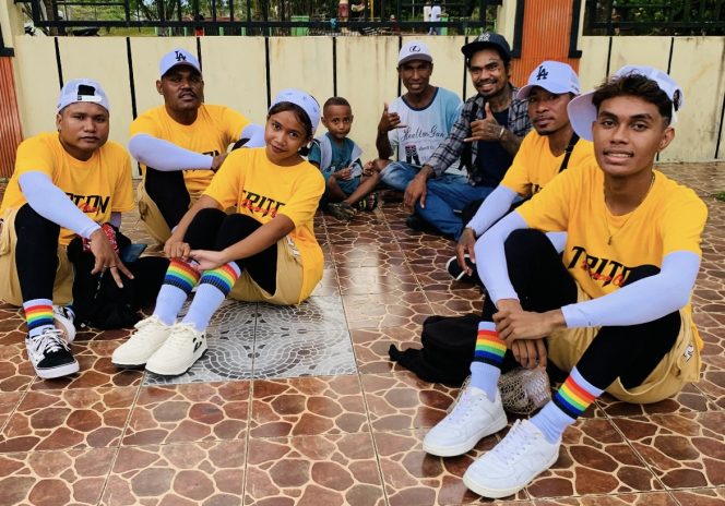 
					Bermodal Semangat, Triton Dance Crew Kaimana Tembus Panggung Juara di Kota Tual, (Foto: EM/Mulyadi Letsoin).