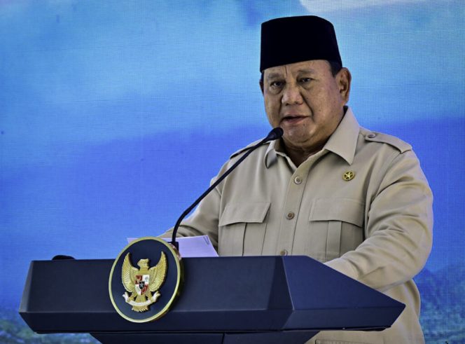 
					Prabowo Perangi ‘Serakahnomics’: 100 Triliun untuk Sekolah, Bukan untuk Pengusaha Nakal, (Foto: EM/SETKAB).