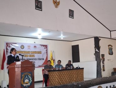 Kompol Henderjeta H. Yassu Terpilih Pimpin Taekwondo Fakfak, Siap Angkat Prestasi Atlet Daerah, (Foto: EM/AZT).