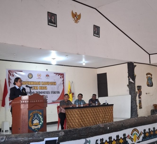 
					Kompol Henderjeta H. Yassu Terpilih Pimpin Taekwondo Fakfak, Siap Angkat Prestasi Atlet Daerah, (Foto: EM/AZT).