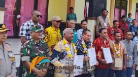 Pesan Tegas Gubernur Papua Barat: Bangun Daerah Dimulai dari Kampung, (Foto: EM/Ramli Rumbati).