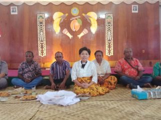 Adat Menyatu dengan Iman: Gereja Maghi Warnai Pembangunan GPI Eden Wagom Fakfak, (Foto: EM/Ramli Rumbati).