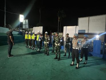 Razia Gabungan TNI-Polri Sasar THM di Fakfak, Tegakkan Gaktib dan Yustisi, (Foto: EM/AZT).