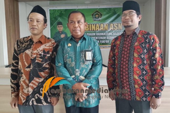 
					Kemenag Fakfak Bentuk Tim Pencegahan Radikalisme, Perkuat Ketahanan ASN, (Foto: EM/Ramli Rumbati).