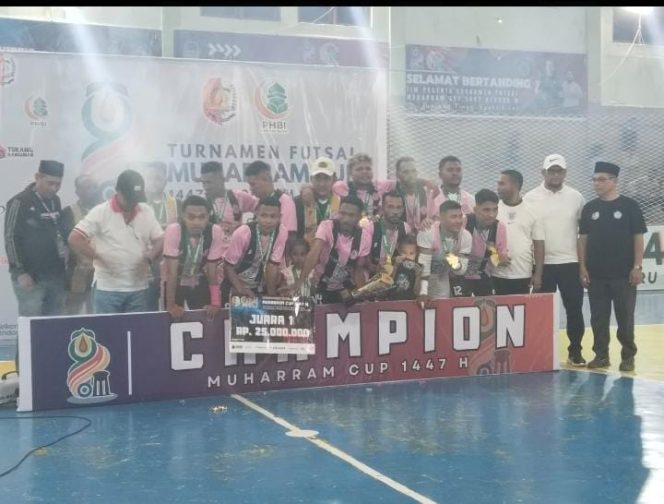 
					Nuri FC Juara Muharram Cup 2025, Turnamen Ditutup dengan Semangat Sportivitas