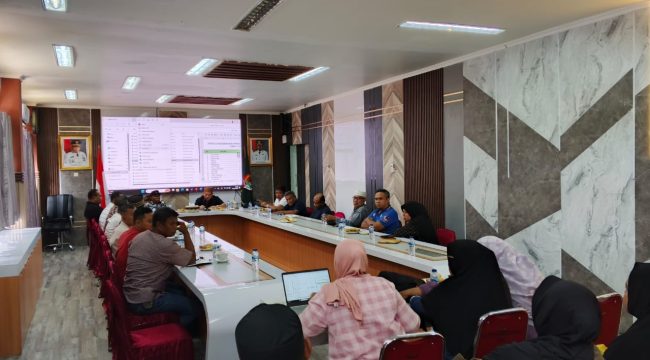 Pemda Fakfak Gelar Rapat Persiapan Peringatan 665 Tahun Masuknya Islam di Tanah Papua, (Foto: EM/Ramli Rumbati).