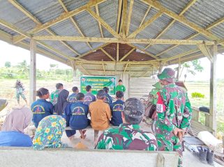 Satgas TMMD Fakfak Berikan Wawasan Baru bagi Petani dan Siswa SMK Pertanian, (Foto: EM/AZT).