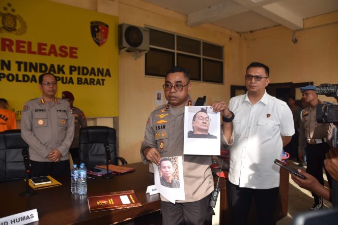 
					Kapolda Papua Barat : Kami Kejar Jaringan Tambang Emas Ilegal, Pemodal Inisial M.S dan E.S Masuk DPO, (Foto: EM/Humas Polres Fakfak).